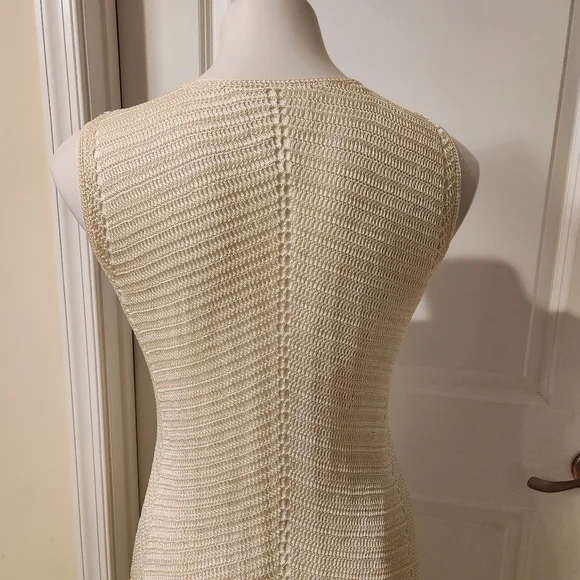 Kroshetta by Papillon Medium crochet cream dress - Picture 8 of 9